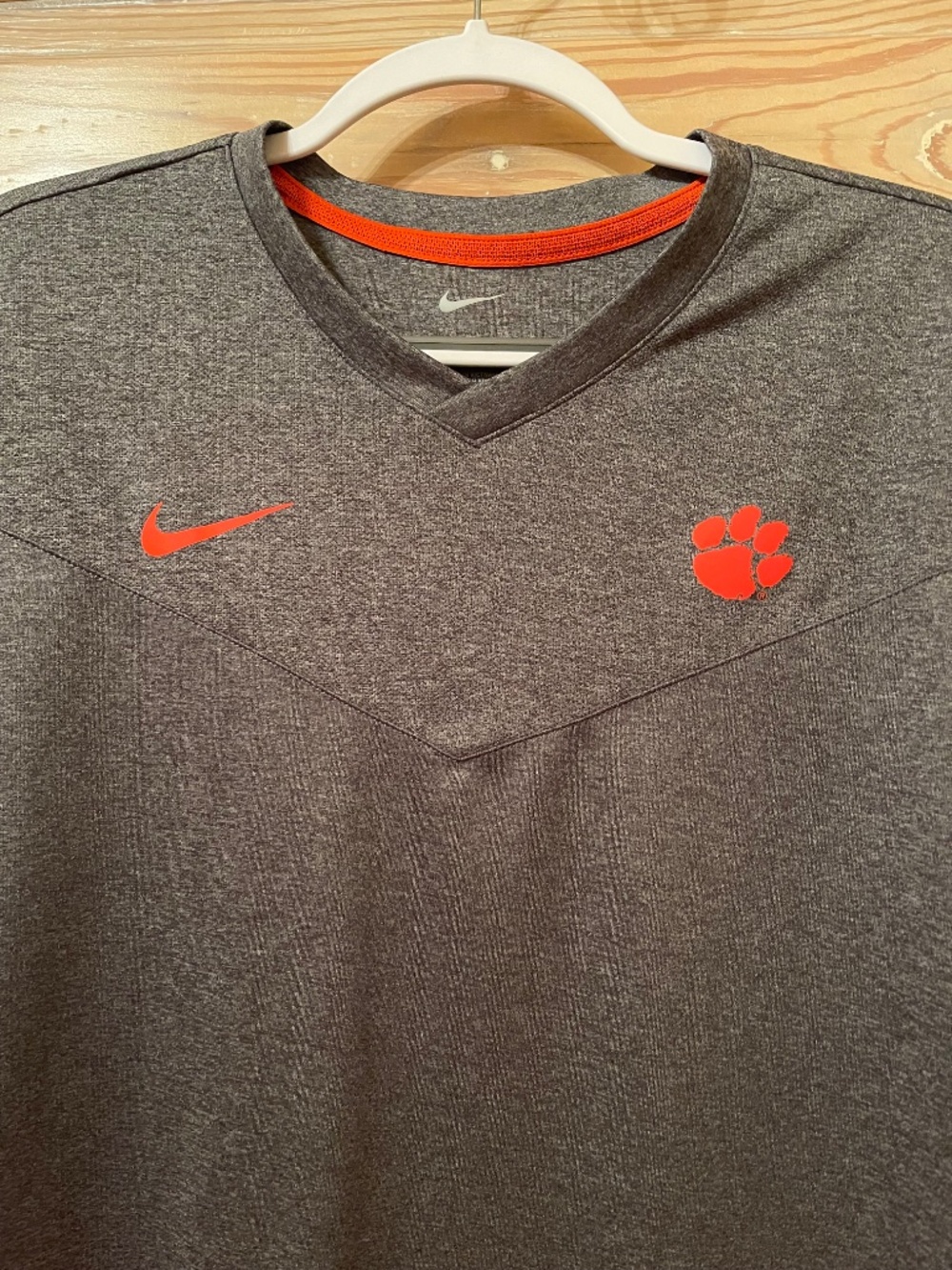 Nike Clemson Dri-FIT Long Sleeve Shirt - Team Issued - Men's XL - Like New